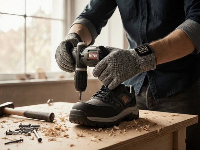 Handschuhe und Schuhe: Der richtige Renovierungsschutz für Heimwerker