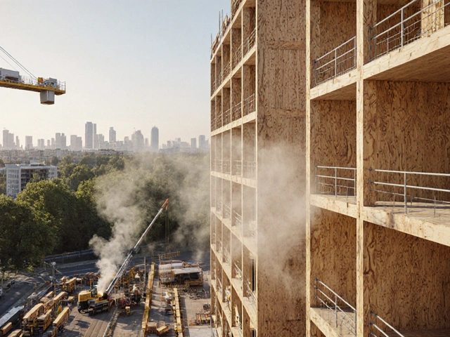 Holzbau in Wohnimmobilien: Nachhaltigkeit und Brandschutz im Praxischeck