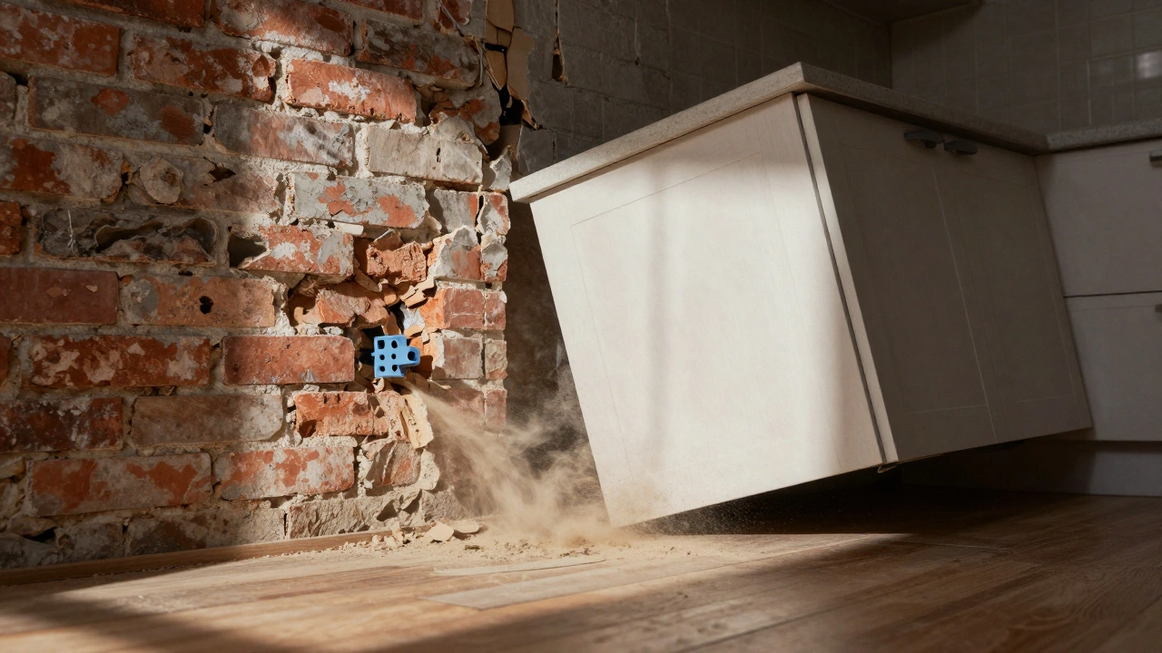 Falscher Dübel im Mauerwerk: So sichern Sie Lasten sicher und dauerhaft