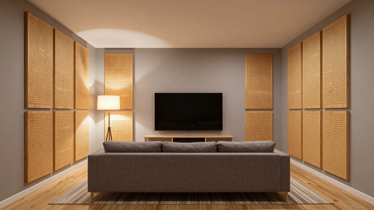 Schalldämmende Wandbekleidungen: So verbessern Sie die Akustik in Ihrem Wohnzimmer