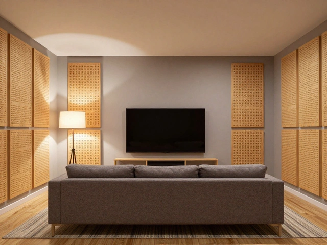 Schalldämmende Wandbekleidungen: So verbessern Sie die Akustik in Ihrem Wohnzimmer