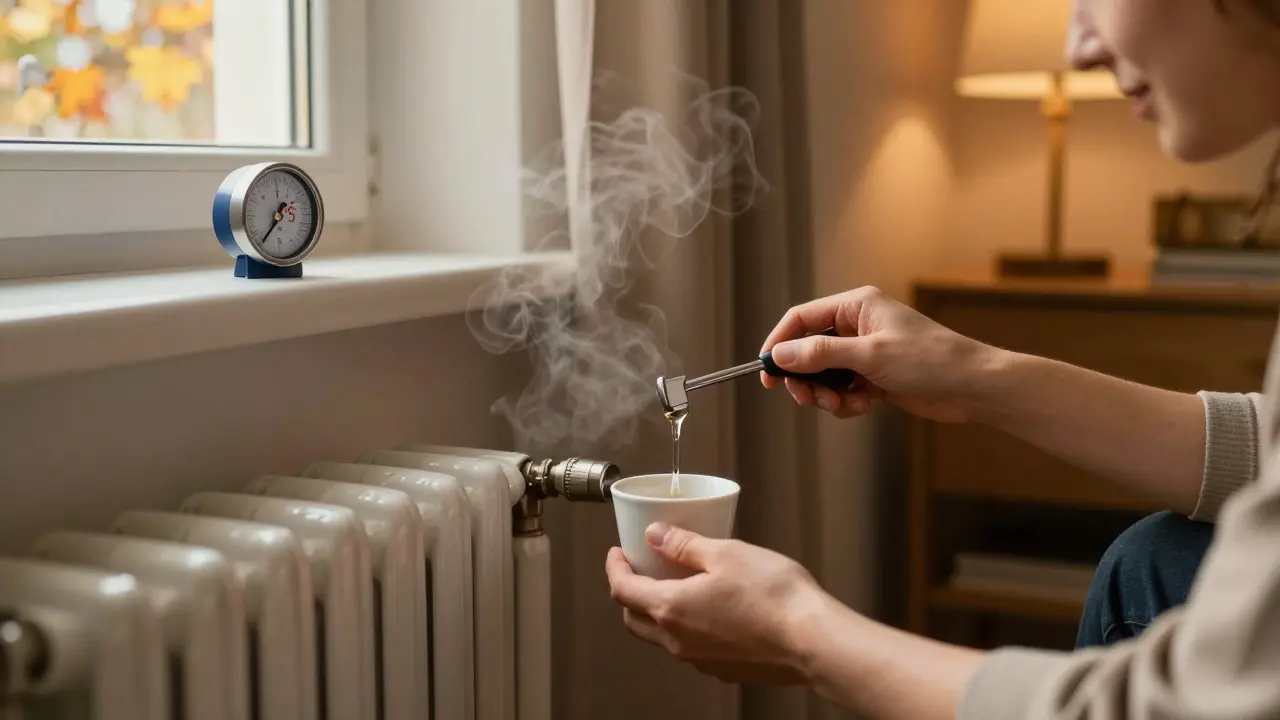 Heizkörper gluckert? So entlüften und abgleichen Sie richtig - Energie sparen mit diesen Schritten