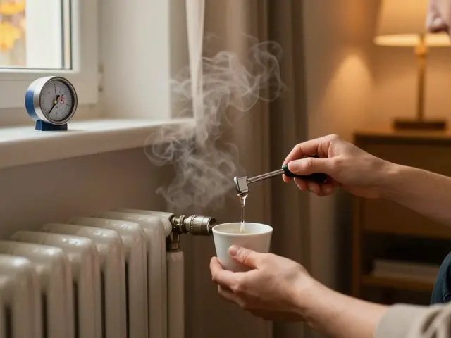 Heizkörper gluckert? So entlüften und abgleichen Sie richtig - Energie sparen mit diesen Schritten