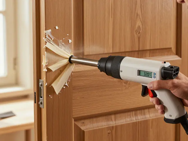 Heißluftgebläse effektiv einsetzen: Farbe lösen, Schrumpfen, Trocknen