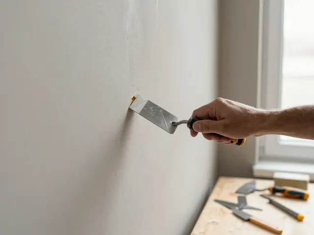 Loch in der Wand reparieren: Gipskarton und Mauerwerk richtig ausbessern