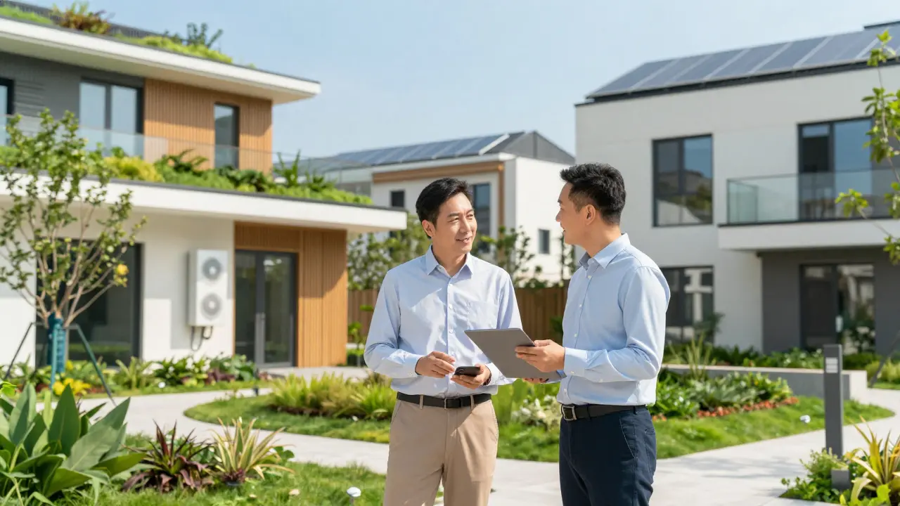 Eigentümer prüfen nachhaltige Quartierslösungen