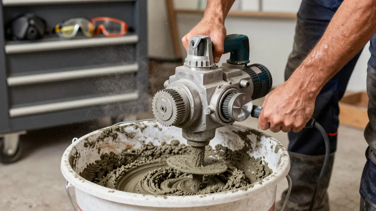 Mörtelmischer und Rührwerke für Putz, Estrich und Spachtel: Die richtige Maschine für jede Anwendung