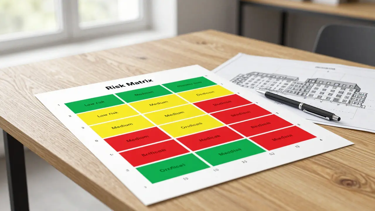 Risikomatrix für Immobilienprojekte: So bewerten und planen Sie Risiken effektiv