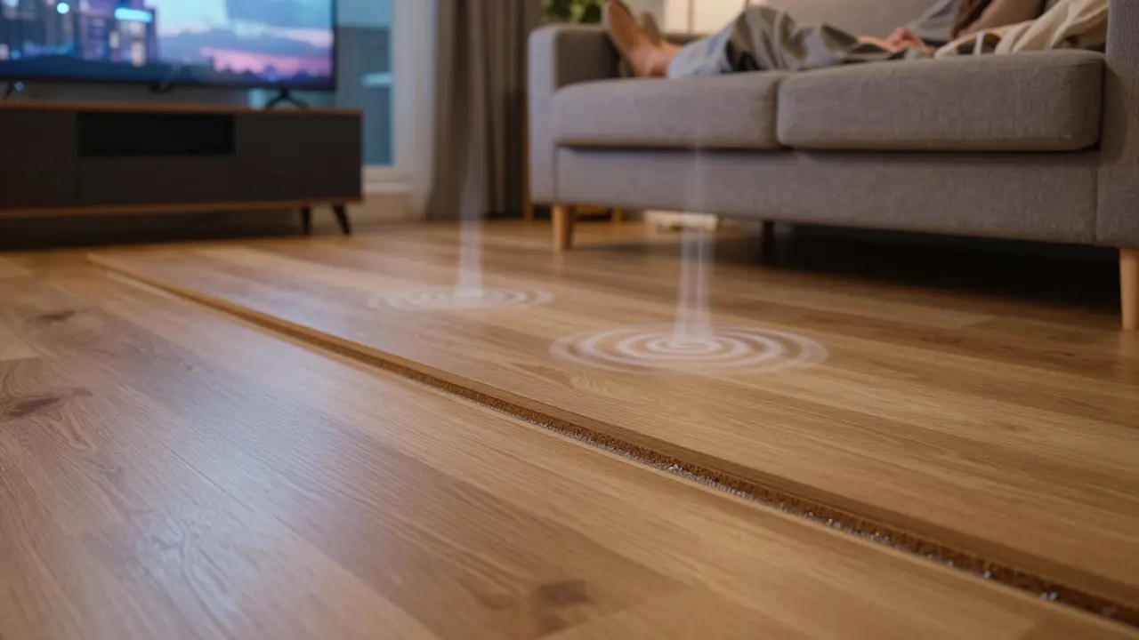 Trittschalldämmung unterm Laminat: So schaffst du Ruhe im Mehrfamilienhaus