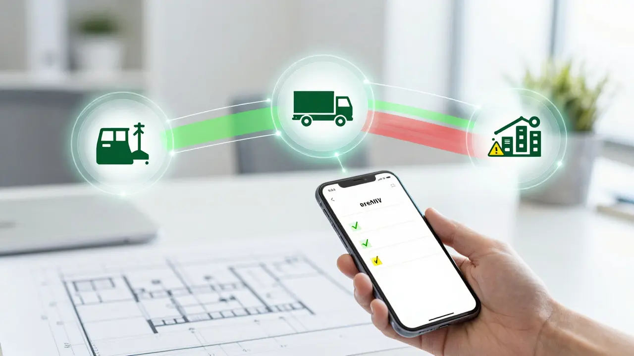 Digitale Netzwerkvisualisierung des Abfallnachweissystems eANV