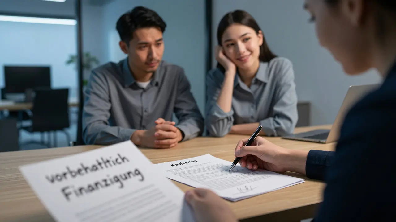 Finanzierungsvorbehalt im Immobilienkauf: Formulierungen, Fristen & Risiken erklärt