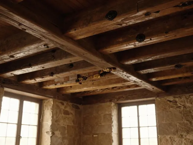 Holzschäden saniert: Tragende Balken ersetzen ohne Optik zu verlieren