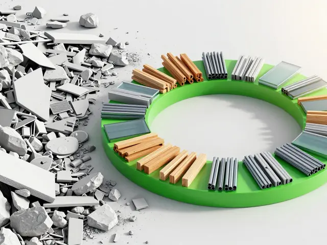 Kreislaufwirtschaft im Bau: Rückbau, Recycling und Wiederverwendung in der Praxis