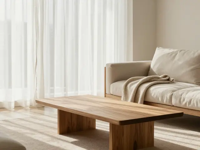 Japandi-Wohnzimmer gestalten: Minimalismus trifft warme Naturmaterialien