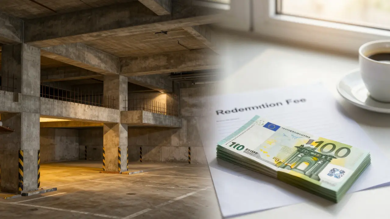 Vergleich von Tiefgaragenbaukosten und Ablösesumme