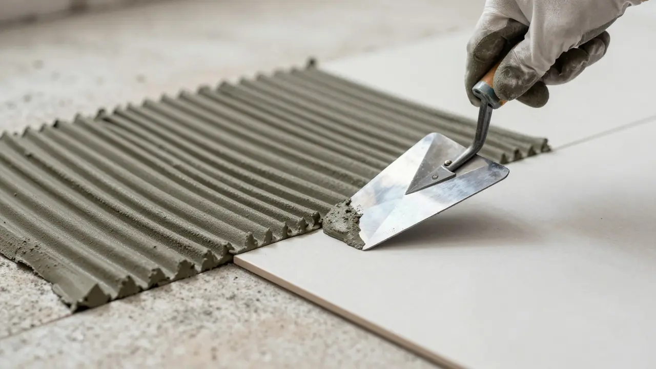 Fliesenkleber und Fugenmörtel: Produkte, Eigenschaften und Verarbeitung